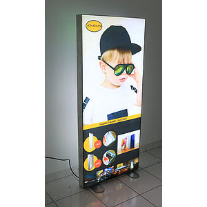 Fabric Frame L-100 LED Lightbox 2 Side 80 x 180 cm