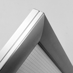 Click Frame Curve Slim Lightbox Silver A2 (42 x 59,4 cm)