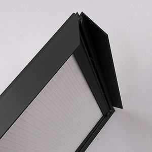Click Frame Square Slim Lightbox Hitam A3 (29,7 x 42 cm)
