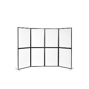 Flexiframe Backwall Basic 8 Black