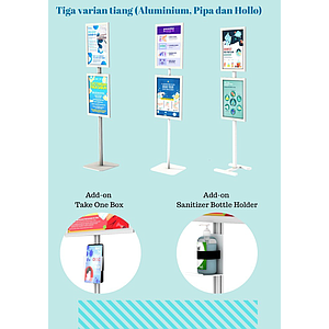 FRAME STAND A2 2 PCS 1 SIDED